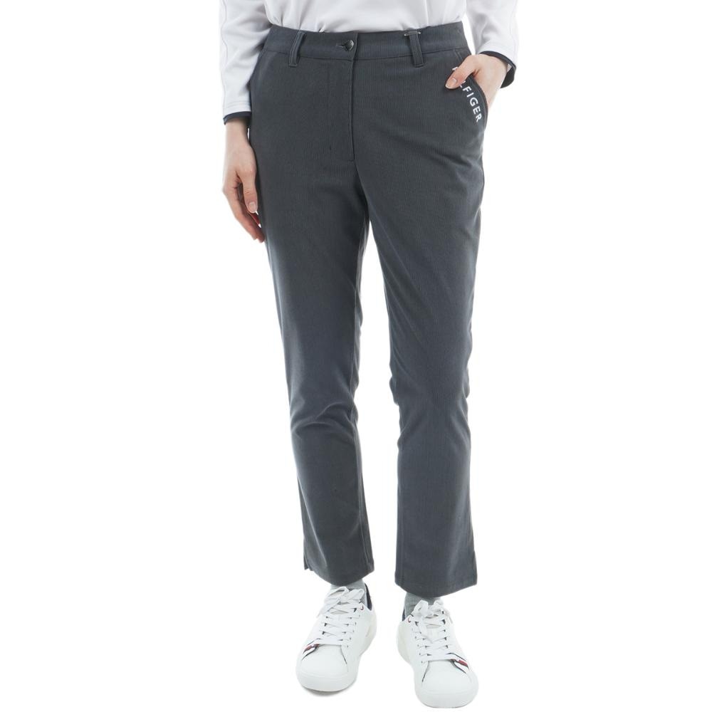 トミー ヒルフィガー ゴルフ（TOMMY HILFIGER GOLF）（レディース）ゴルフウェア ストレッチ コーデュロイ 9分丈パンツ THLA575-CGR