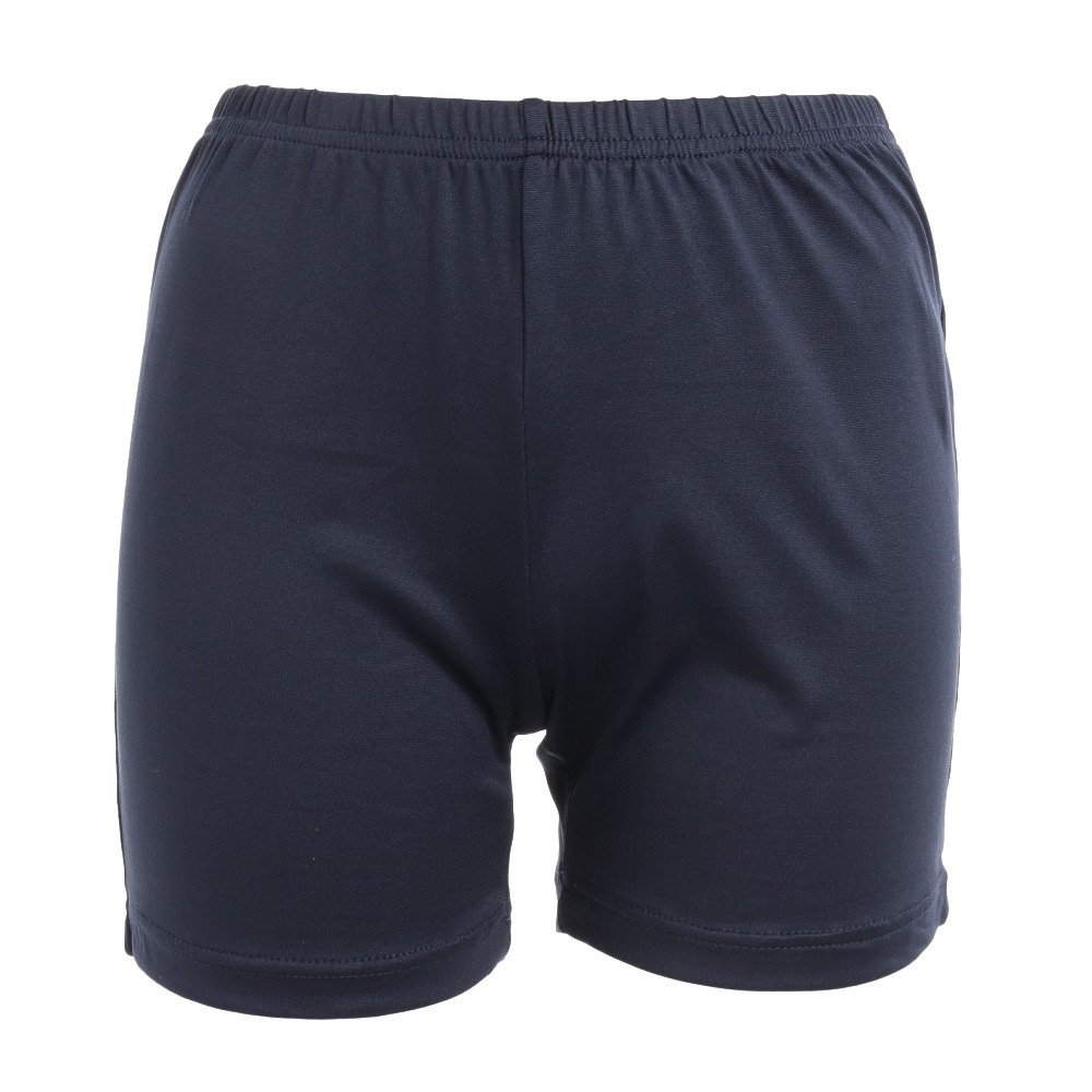 クランク（CLUNK）（レディース）ゴルフウェア 運動性 快適性 ストレッチ 撥水 ウエストゴム インナーパンツ付き プリーツショートパンツ CL5MUC08 NVY