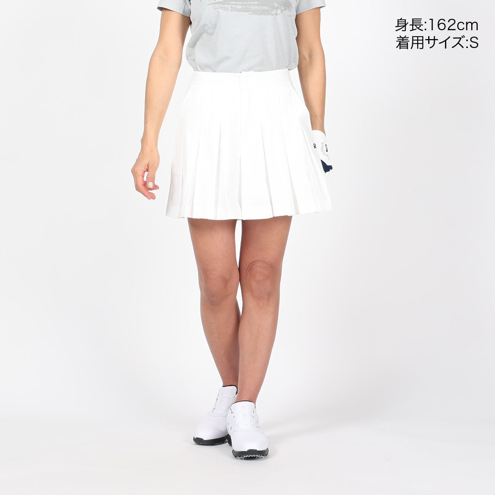 ROSASEN（レディース）ゴルフウェア A-Line プリーツショートパンツ 048-76342-004