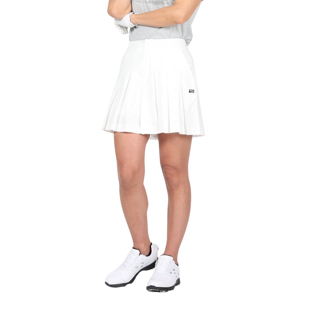 ROSASEN（レディース）ゴルフウェア A-Line プリーツショートパンツ 048-76342-004