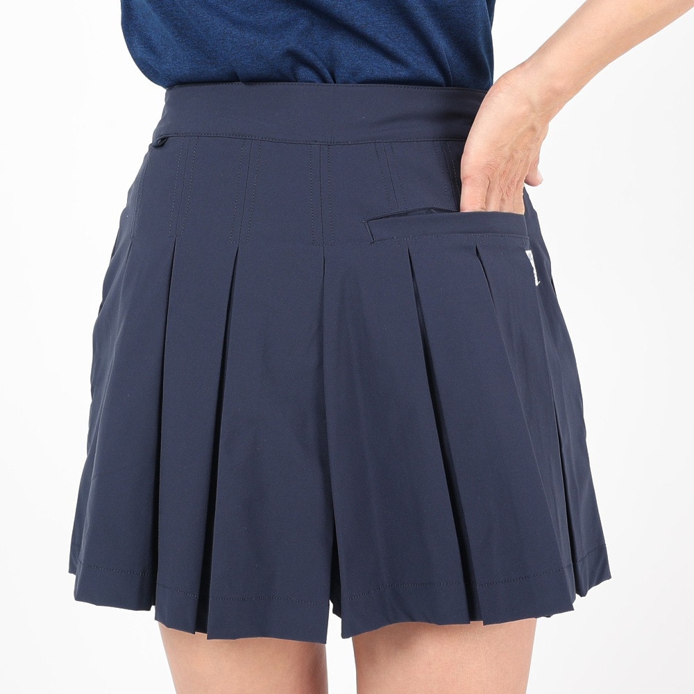 ROSASEN（レディース）ゴルフウェア A-Line プリーツショートパンツ 048-76342-098