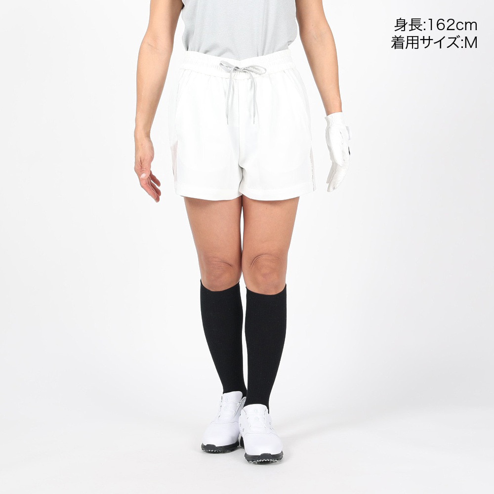 ROSASEN（レディース）ゴルフウェア A-Line エステルクロスショートパンツ 048-76542-004