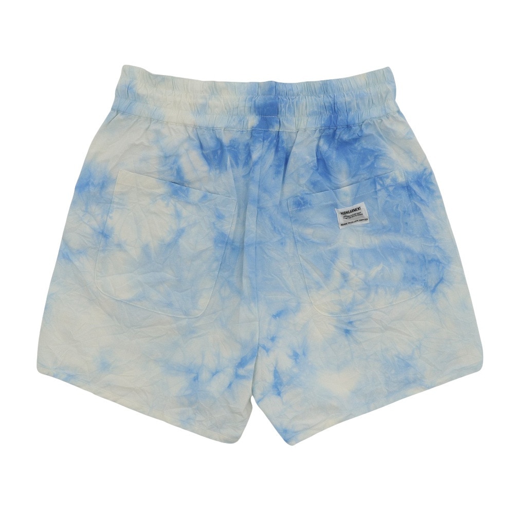 ホーンガーメント（HORN G.M.T）（レディース）ゴルフウェア ショートパンツ Banned Tye dye Stretch Shorts HCW-2A-AT14-BLUE