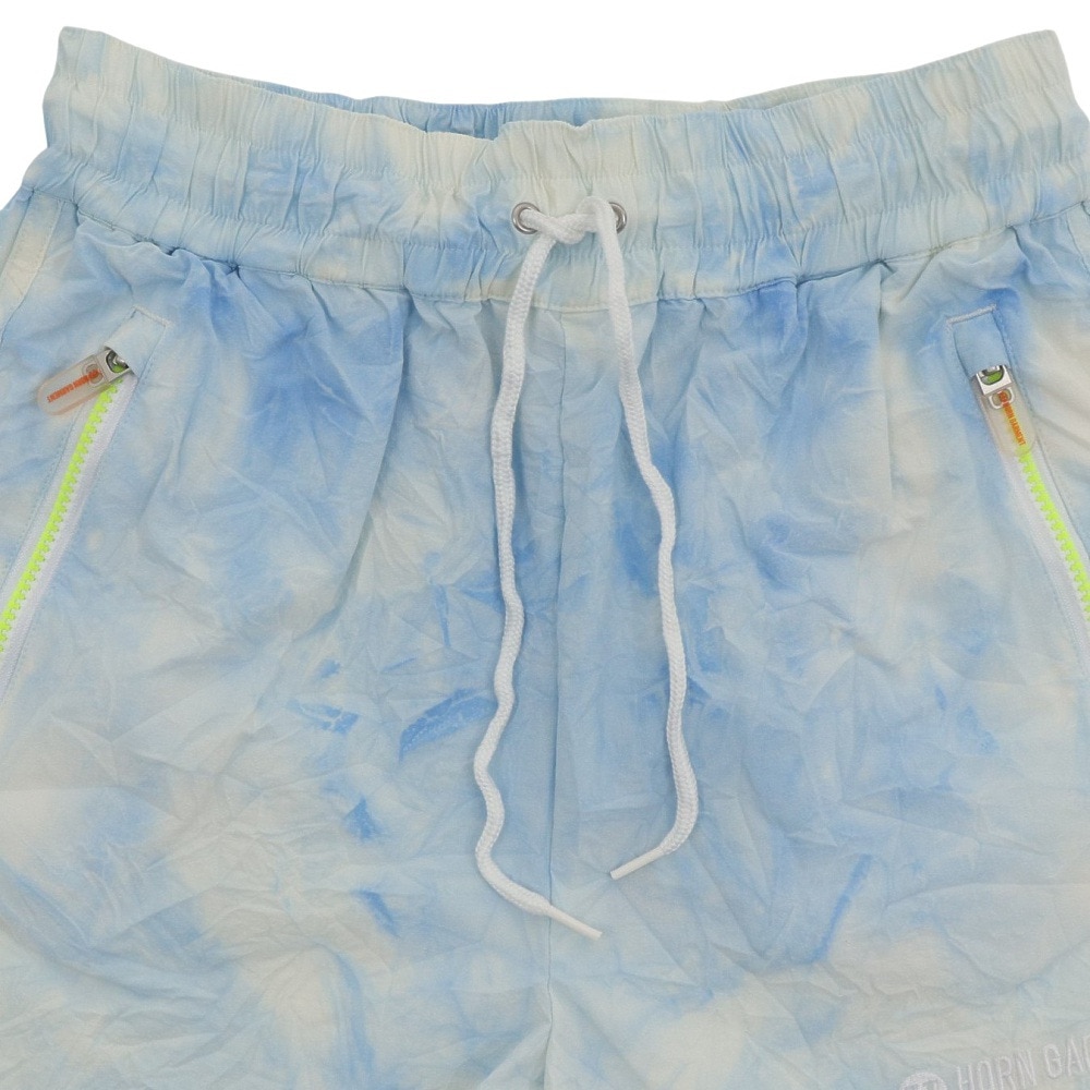 ホーンガーメント（HORN G.M.T）（レディース）ゴルフウェア ショートパンツ Banned Tye dye Stretch Shorts HCW-2A-AT14-BLUE