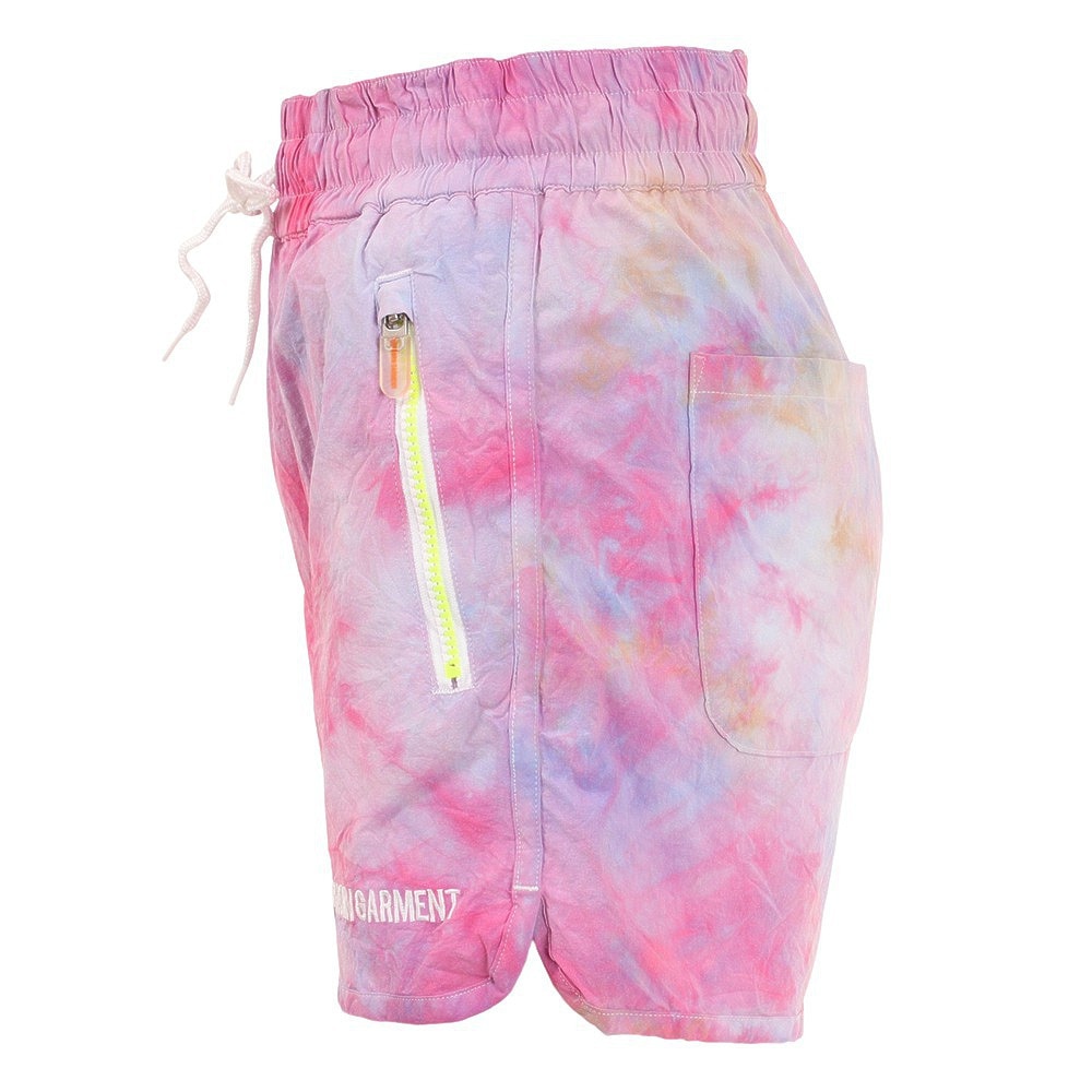 ホーンガーメント（HORN G.M.T）（レディース）ゴルフウェア ショートパンツ Banned Tye dye Stretch Shorts HCW-2A-AT14-PINK