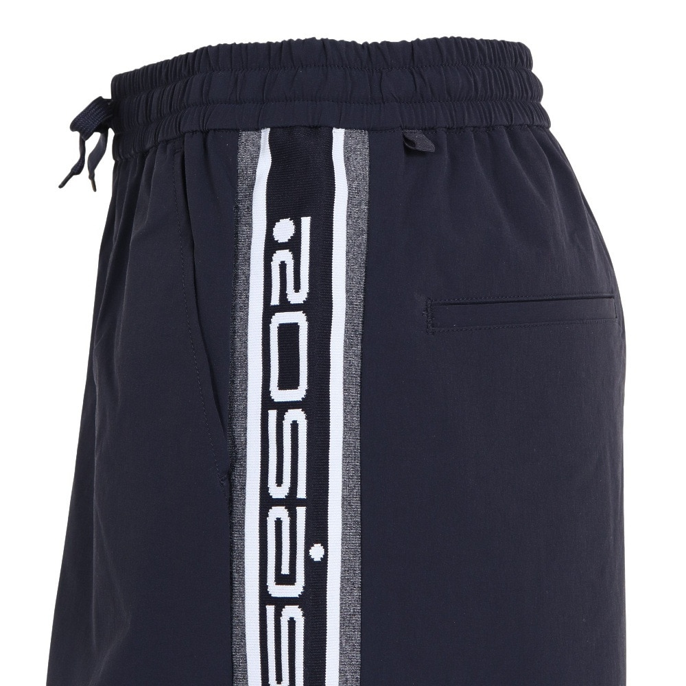 ROSASEN（レディース）ゴルフウェア 撥水 A-Line ロゴジャガードストレッチショートパンツ 048-77941-098★★★
