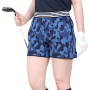 (レディース)ゴルフウェア スプラッシュ迷彩JQニットショートパンツ 045-78241-098