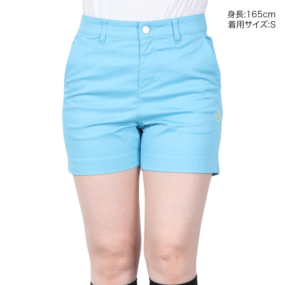 ROSASEN（レディース）ゴルフウェア リヨセルツイル ストレッチショートパンツ 045-78344-093