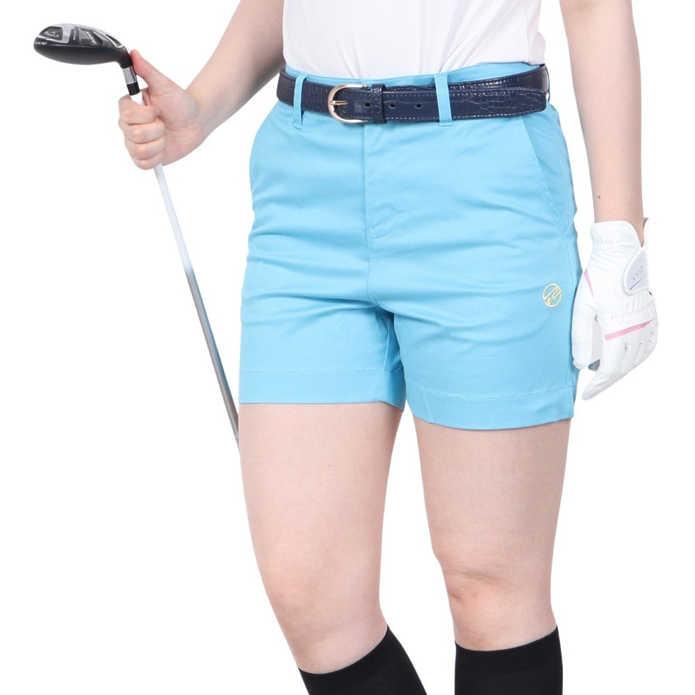 ROSASEN（レディース）ゴルフウェア リヨセルツイル ストレッチショートパンツ 045-78344-093