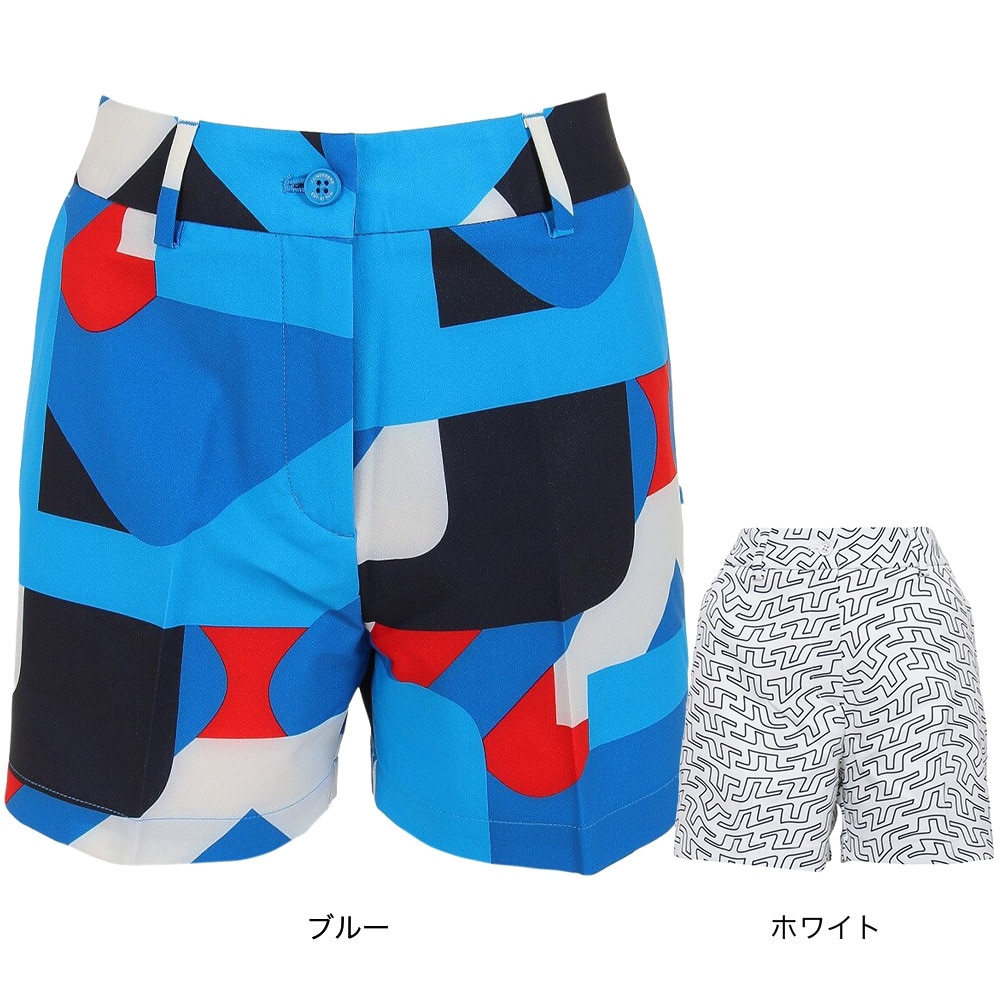 J.LINDEBERG（レディース）ゴルフウェア Gwen Printed ショートパンツ 072-78541-095