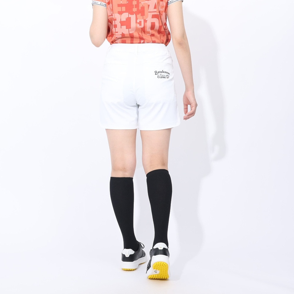 クランク（CLUNK）（レディース）ゴルフウェア ショートパンツ CL5RUC17 WHT
