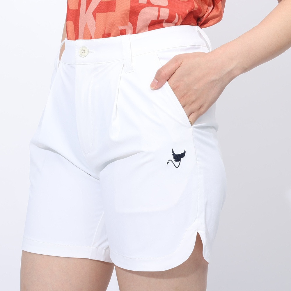 クランク（CLUNK）（レディース）ゴルフウェア ショートパンツ CL5RUC17 WHT