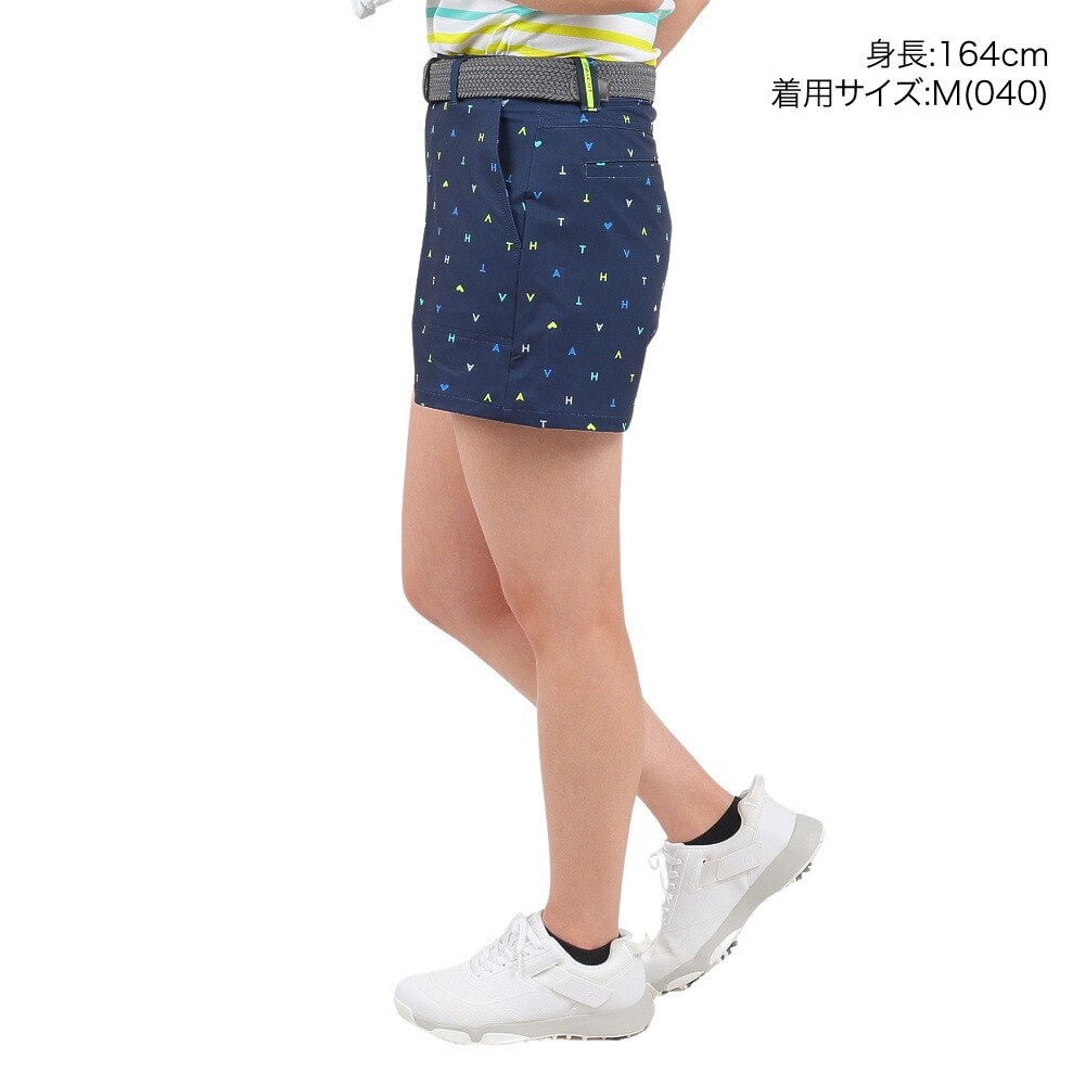 ビバハート（VIVA HEART）（レディース）ゴルフウェア 4WAYストレッチ  ショートパンツ 012-78344-098