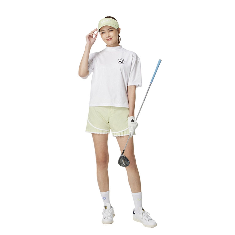 テーラーメイド（TAYLORMADE）（レディース）ゴルフウェア プリーテッドショーツ M13413-UN693