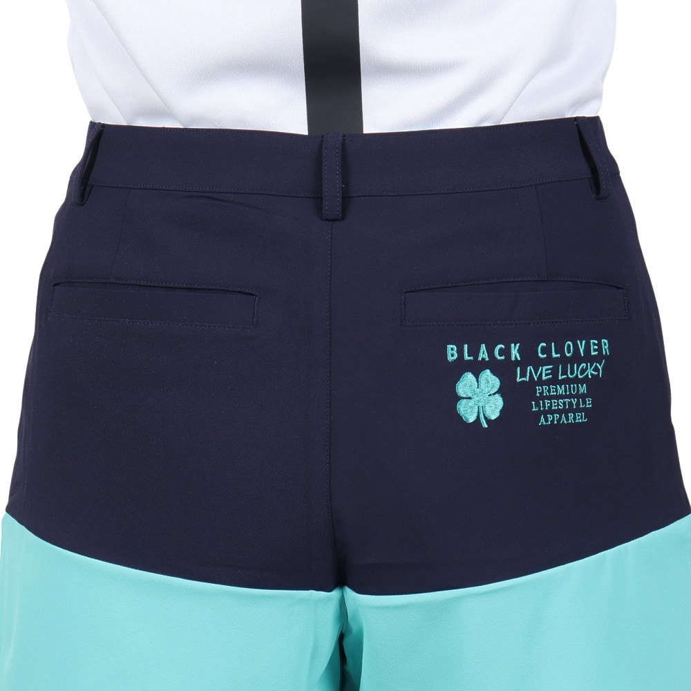 ブラッククローバー（Black Clover）（レディース）ゴルフウェア 吸水速乾 ショートパンツ BA5RUC30 NVY