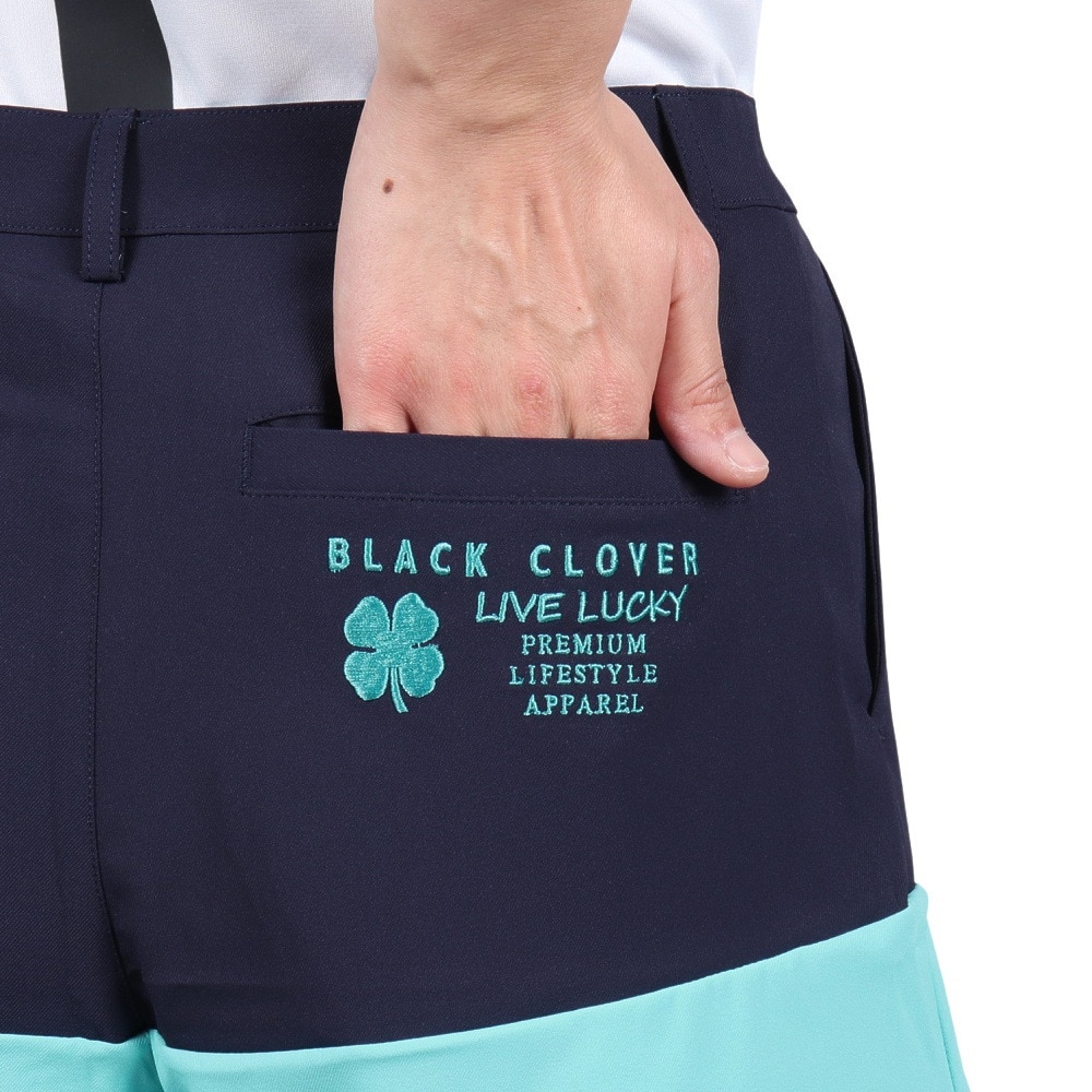 ブラッククローバー（Black Clover）（レディース）ゴルフウェア 吸水速乾 ショートパンツ BA5RUC30 NVY