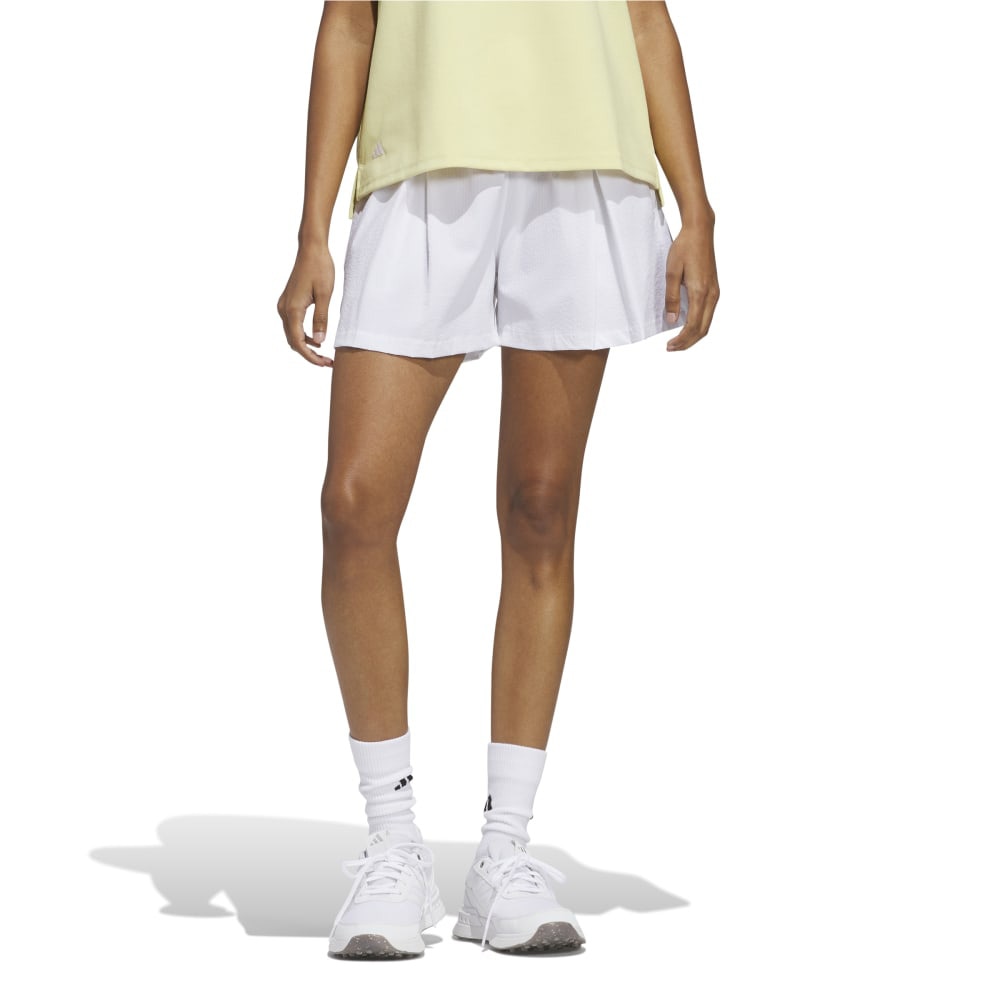 アディダス（adidas）（レディース）ゴルフウェア ビヨンド ザ コース 撥水プリーツ ショートパンツ KWH88-JE7312W