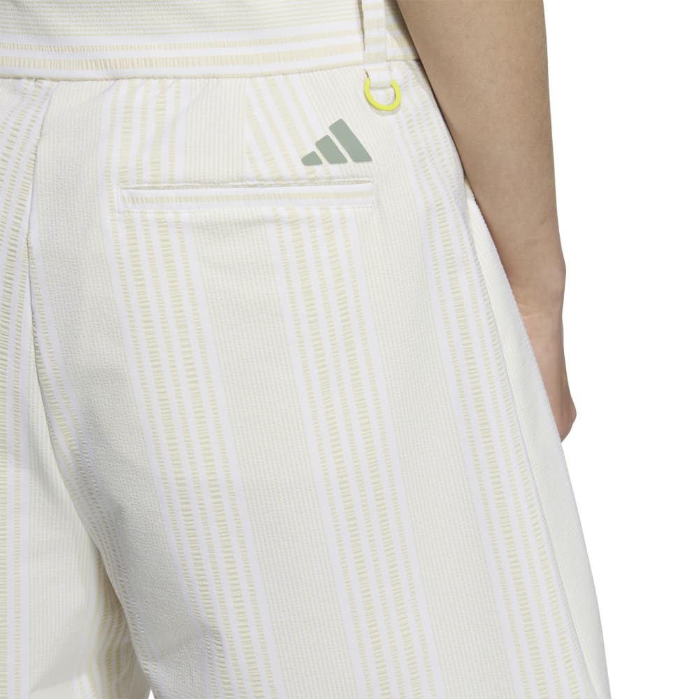 アディダス（adidas）（レディース）ゴルフウェア シアサッカー ショートパンツ KTI80-JF4575YEL
