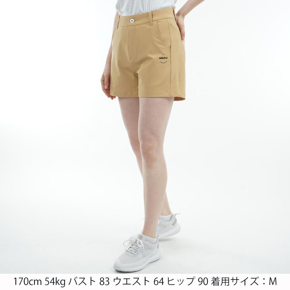 アドミラル ゴルフ（Admiral GOLF）（レディース）ゴルフウェア 4WAYツイル ショートパンツ ADLA511-BEG
