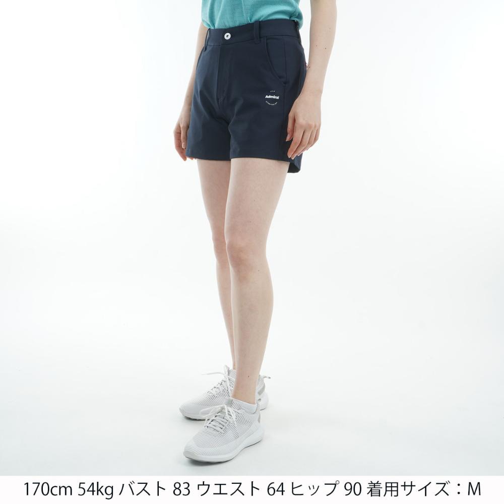 アドミラル ゴルフ（Admiral GOLF）（レディース）ゴルフウェア 4WAYツイル ショートパンツ ADLA511-NVY
