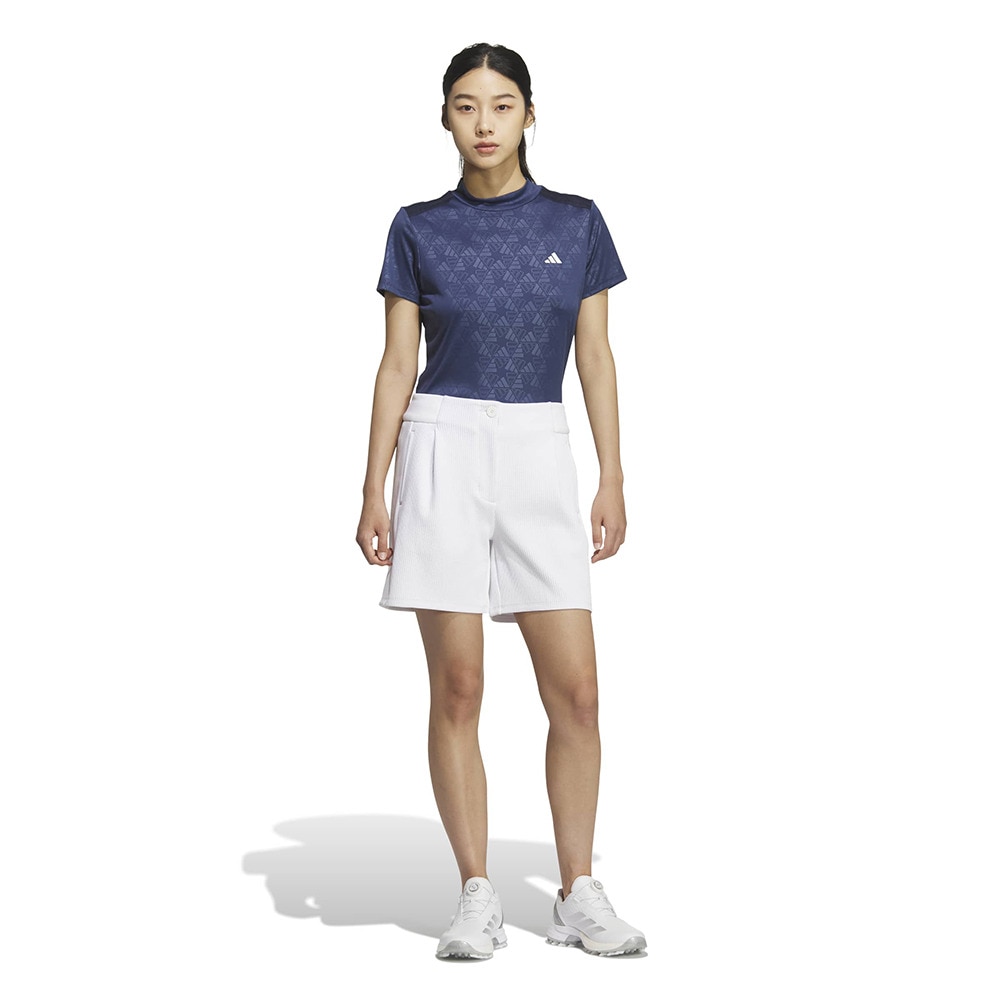 アディダス（adidas）（レディース）ゴルフウェア C．R ファブリックミックス ショートパンツ JWK07-JM2985 W