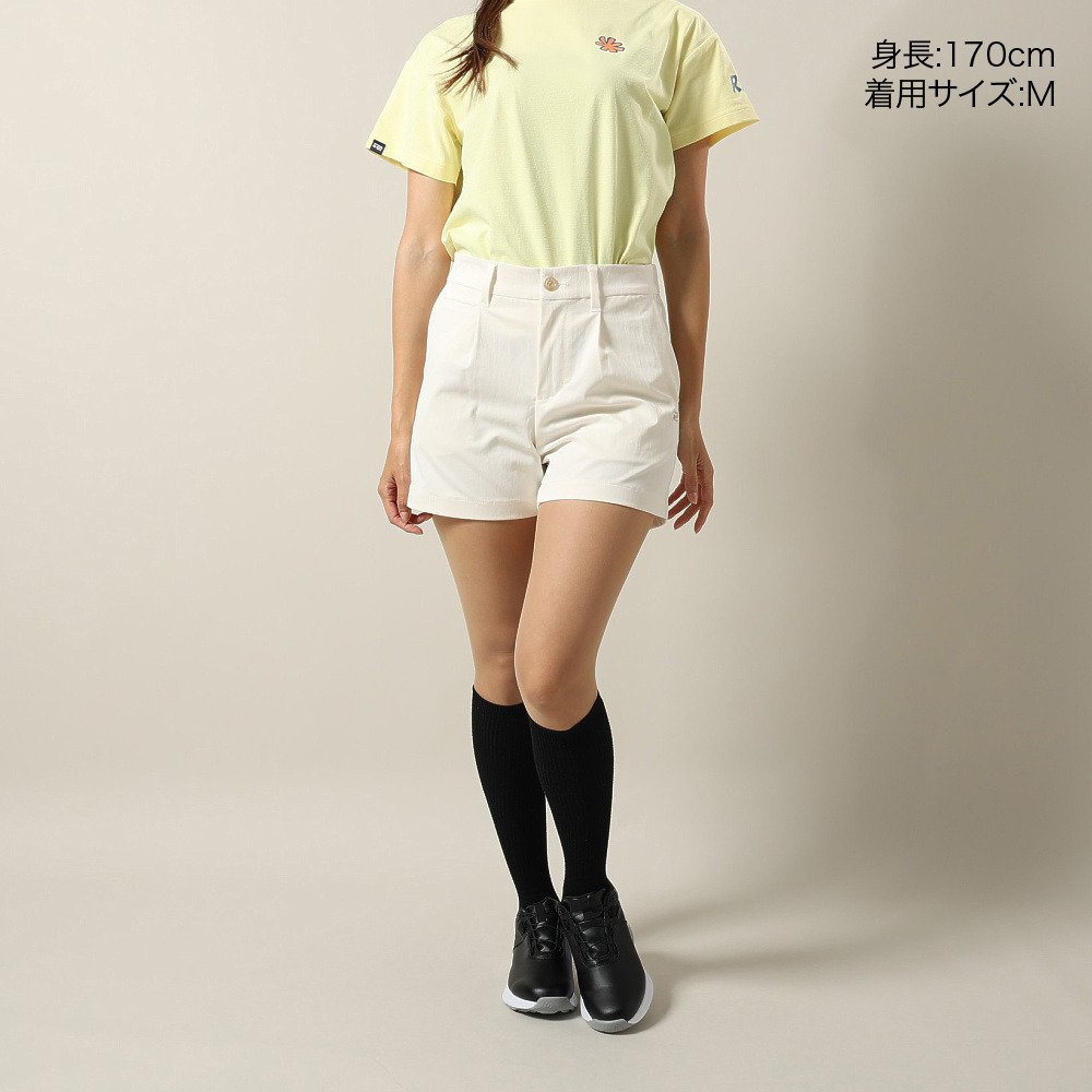 ロサーセン（ROSASEN）（レディース）ゴルフウェア 定番 チノ ショートパンツ 045-75441-26SS-006