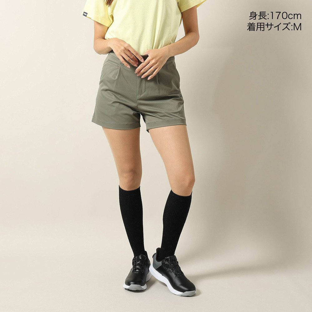ロサーセン（ROSASEN）（レディース）ゴルフウェア 定番 チノ ショートパンツ 045-75441-26SS-027
