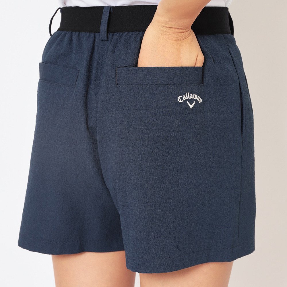 Callaway ゴルフウェア セット (Tシャツ & ショートパンツ) キャロウェイ（CALLAWAY）（レディース）ゴルフウェア 8WAYストレッチ