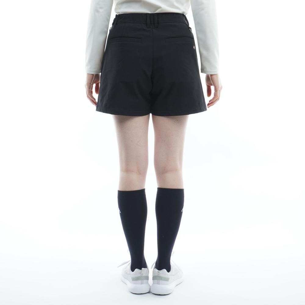 トミー ヒルフィガー ゴルフ（TOMMY HILFIGER GOLF）（レディース）ゴルフウェア スリット ナイロンキュロット THLA253-BLK