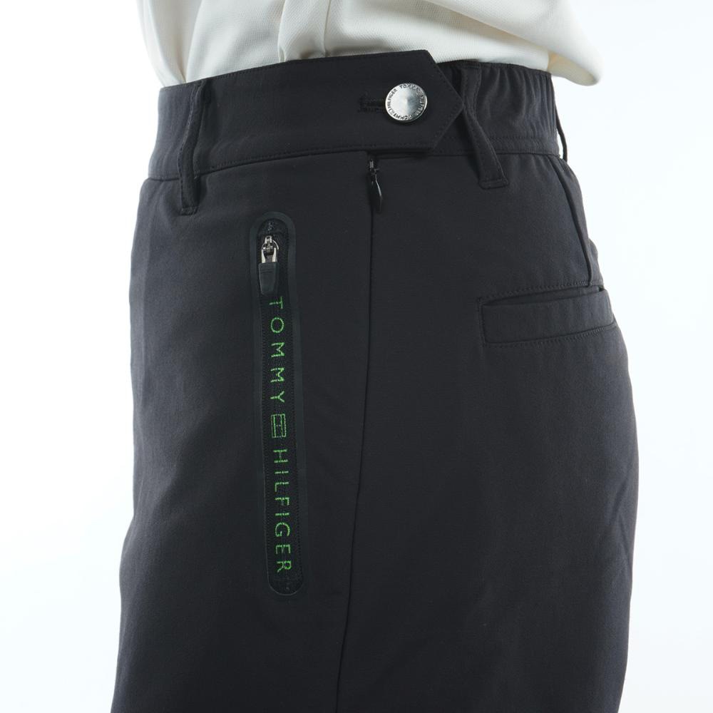 トミー ヒルフィガー ゴルフ（TOMMY HILFIGER GOLF）（レディース）ゴルフウェア スリット ナイロンキュロット THLA253-BLK