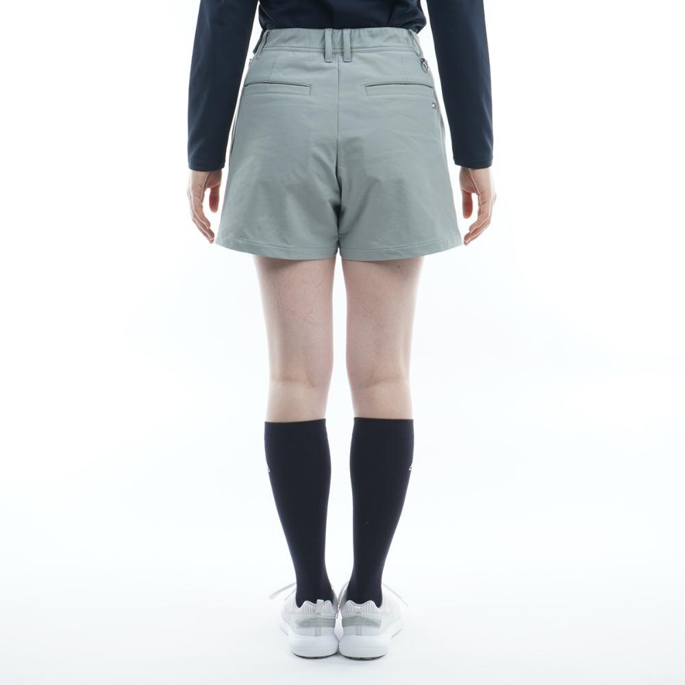 トミー ヒルフィガー ゴルフ（TOMMY HILFIGER GOLF）（レディース）ゴルフウェア スリット ナイロンキュロット THLA253-GRY