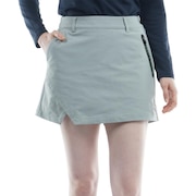 (レディース)ゴルフウェア スリット ナイロンキュロット THLA253-GRY
