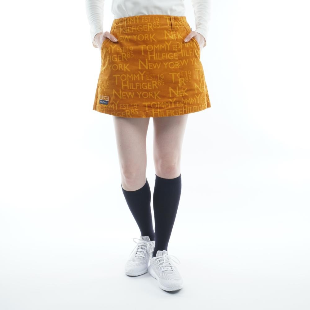 トミー ヒルフィガー ゴルフ（TOMMY HILFIGER GOLF）（レディース）ゴルフウェア ロゴプリント キュロット THLA278-CML