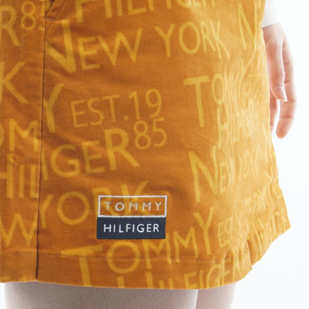 トミー ヒルフィガー ゴルフ（TOMMY HILFIGER GOLF）（レディース）ゴルフウェア ロゴプリント キュロット THLA278-CML