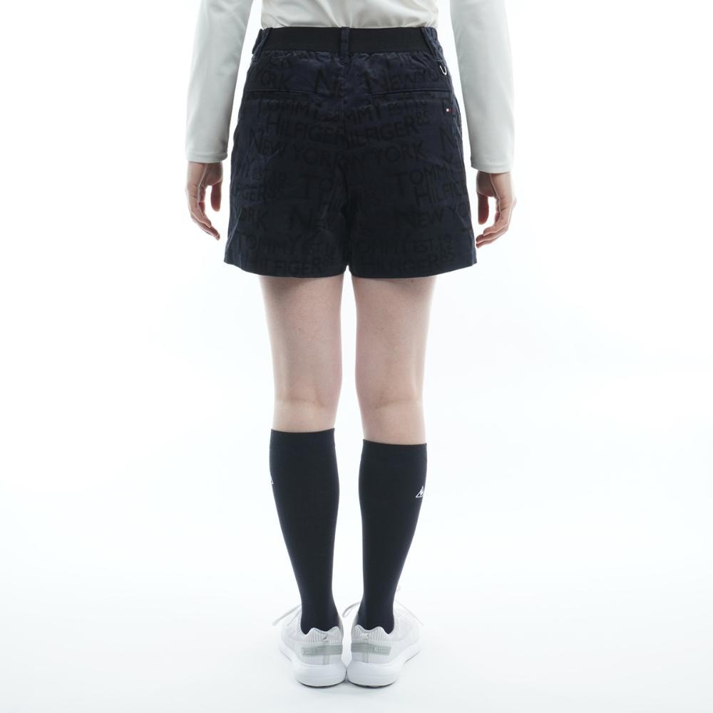 トミー ヒルフィガー ゴルフ（TOMMY HILFIGER GOLF）（レディース）ゴルフウェア ロゴプリントキュロット THLA278-NVY
