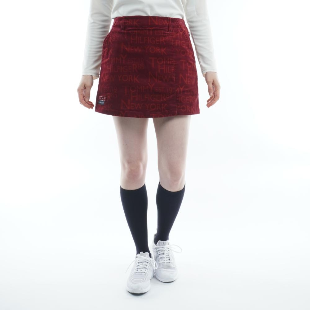 トミー ヒルフィガー ゴルフ（TOMMY HILFIGER GOLF）（レディース）ゴルフウェア ロゴプリント キュロット THLA278-BRD