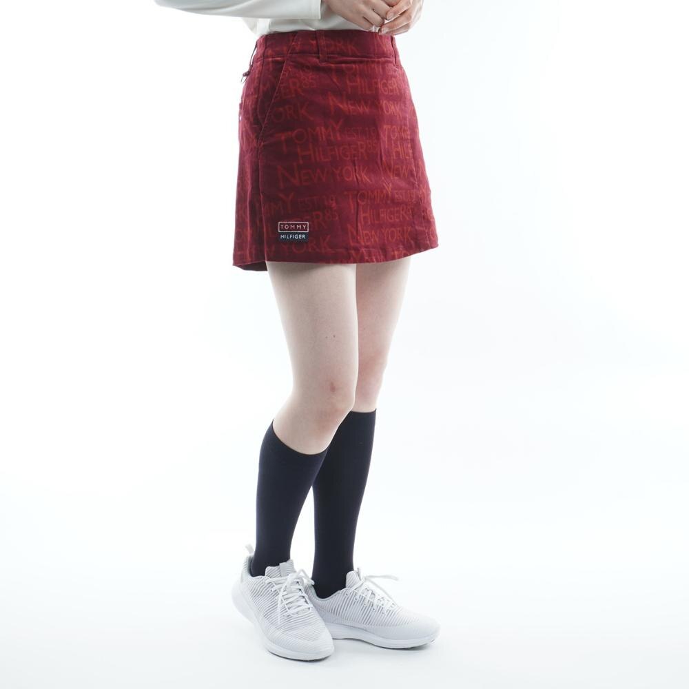 トミー ヒルフィガー ゴルフ（TOMMY HILFIGER GOLF）（レディース）ゴルフウェア ロゴプリント キュロット THLA278-BRD