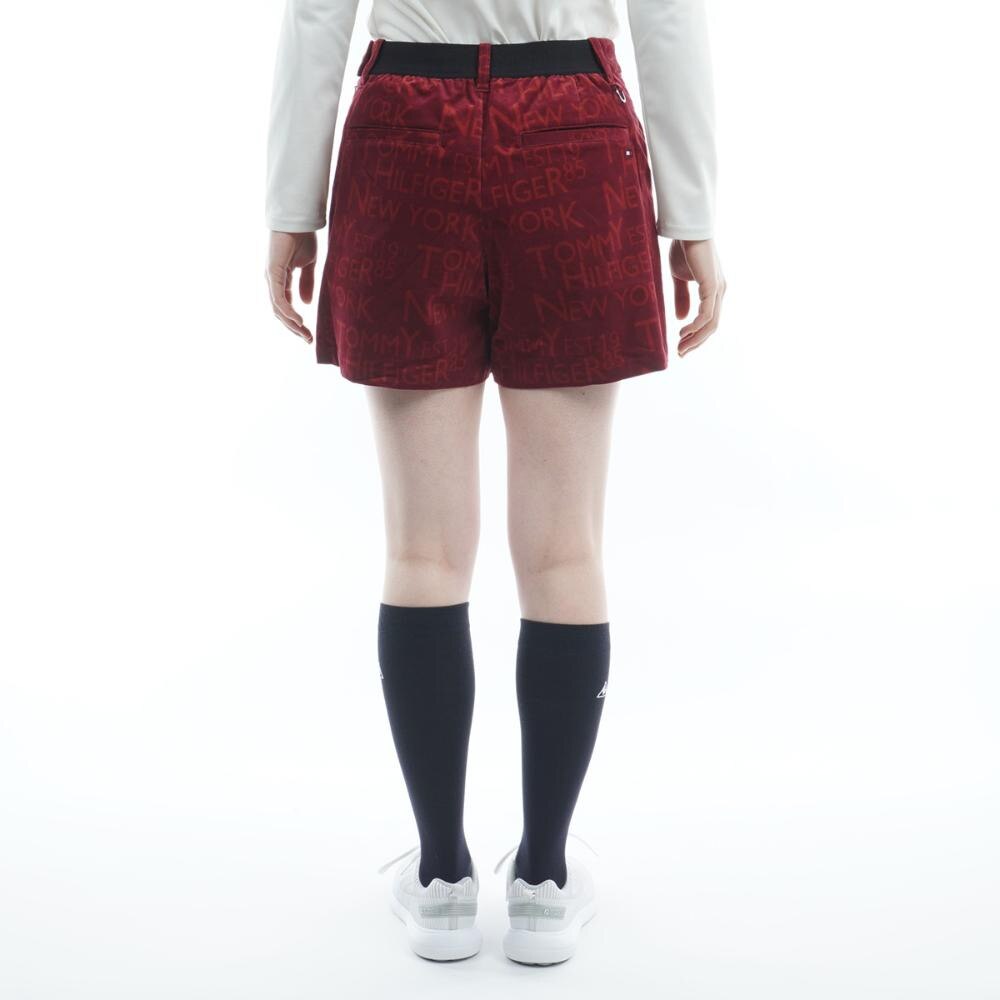 トミー ヒルフィガー ゴルフ（TOMMY HILFIGER GOLF）（レディース）ゴルフウェア ロゴプリント キュロット THLA278-BRD