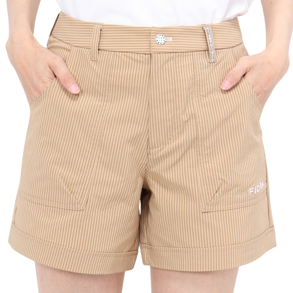 フィドラ（FIDRA）（レディース）ゴルフウェア ショートパンツ FD5RUP13 BEG