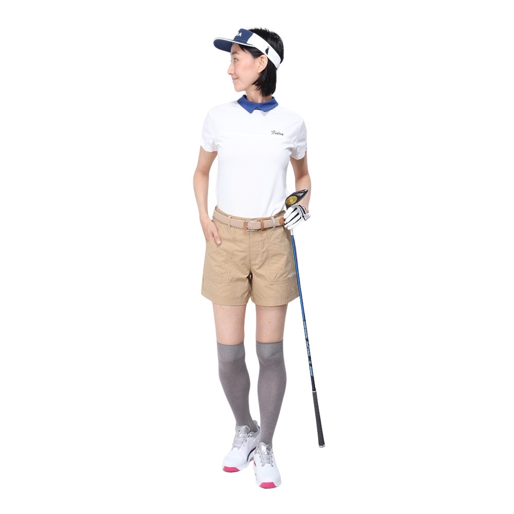 フィドラ（FIDRA）（レディース）ゴルフウェア ショートパンツ FD5RUP13 BEG