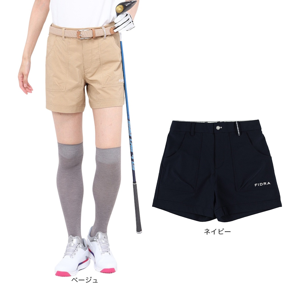 フィドラ（FIDRA）（レディース）ゴルフウェア ショートパンツ FD5RUP13 BEG