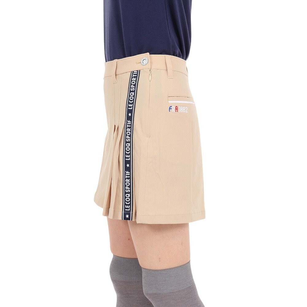ルコックスポルティフ（lecoqsportif）（レディース）ゴルフウェア 吸汗 スカキュロ キュロットパンツ QGWXJD50 BG00