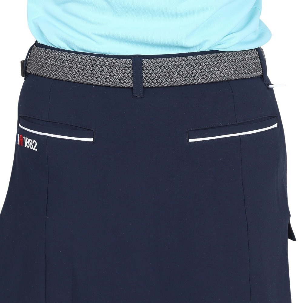 ルコックスポルティフ（lecoqsportif）（レディース）ゴルフウェア 吸汗 スカキュロ キュロットパンツ QGWXJD50 NV00