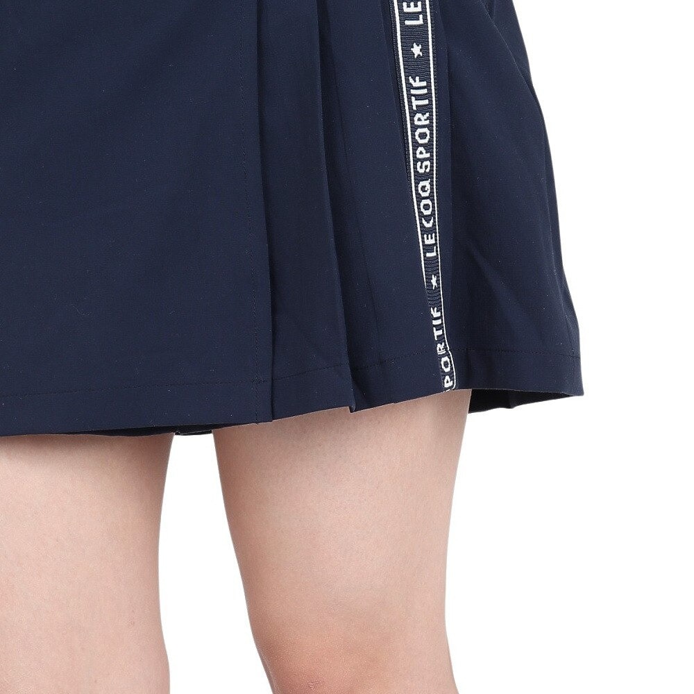 ルコックスポルティフ（lecoqsportif）（レディース）ゴルフウェア 吸汗 スカキュロ キュロットパンツ QGWXJD50 NV00