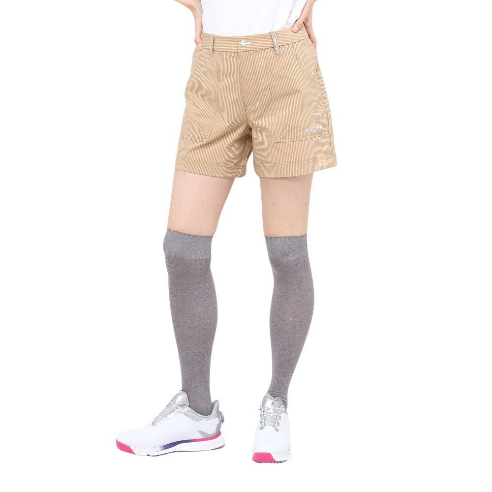 FIDRA フィドラ ゴルフ ショートパンツ サーモンピンク M フィドラ（FIDRA）（レディース）ゴルフウェア ショートパンツ