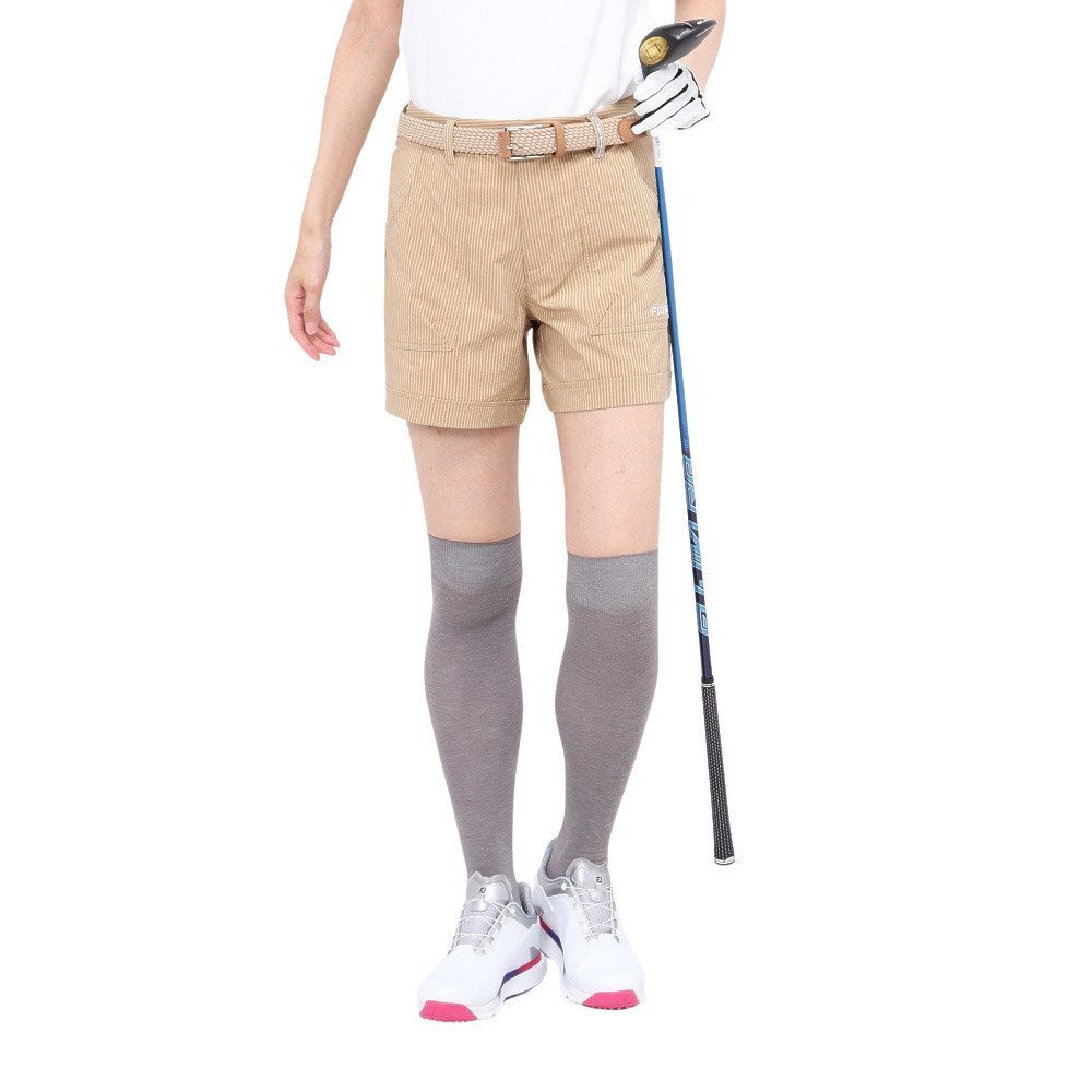 FIDRA フィドラ ゴルフ ショートパンツ サーモンピンク M フィドラ（FIDRA）（レディース）ゴルフウェア ショートパンツ