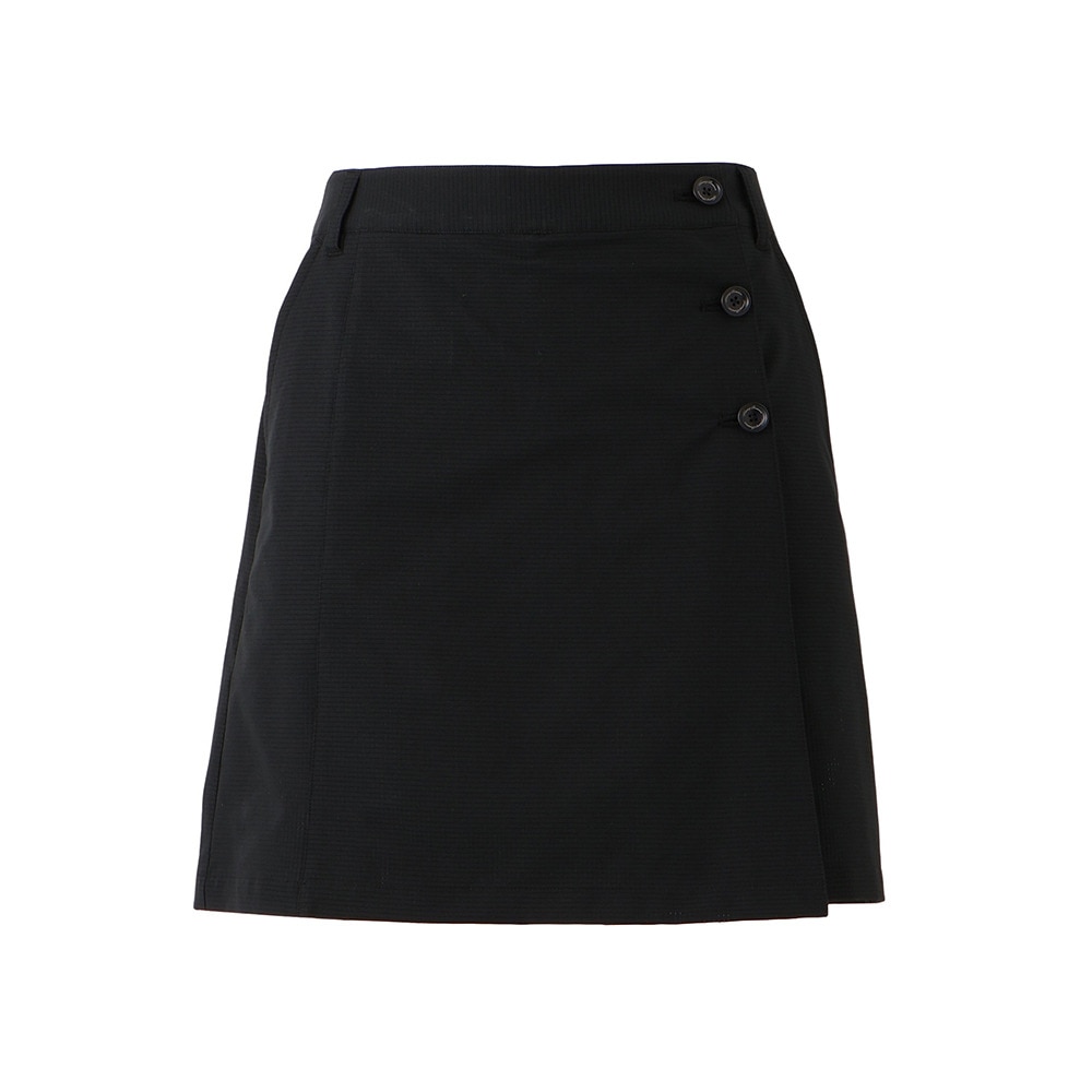 トミーアーマー（Tommy Armour）（レディース）ゴルフウェア 高通気メッシュラップキュロット TAMP25S060025 BLK