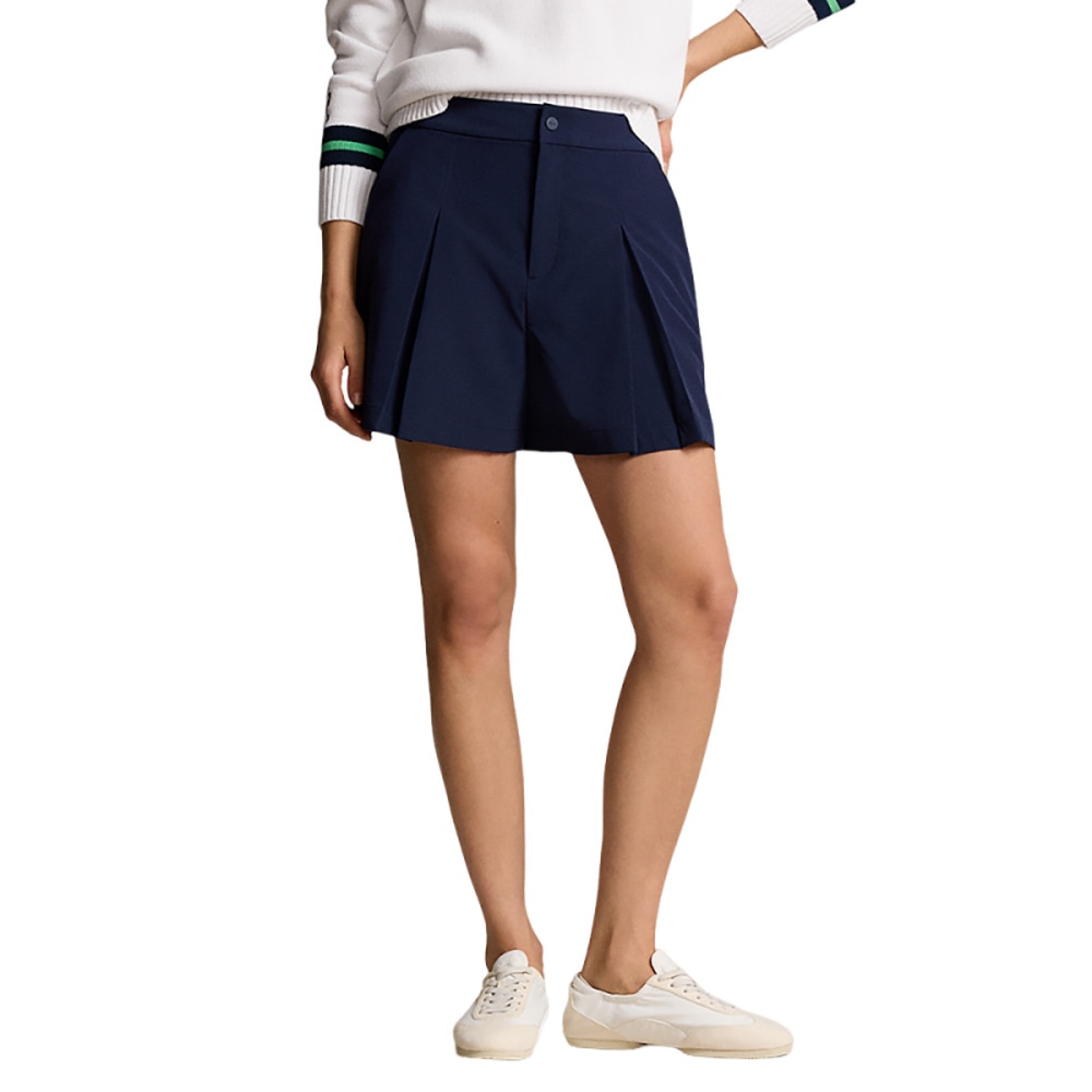ラルフ ローレン（RALPH LAUREN）（レディース）ゴルフウェア 4ウェイストレッチ プリーテッド ショートパンツ WMXGSHON4H20008410