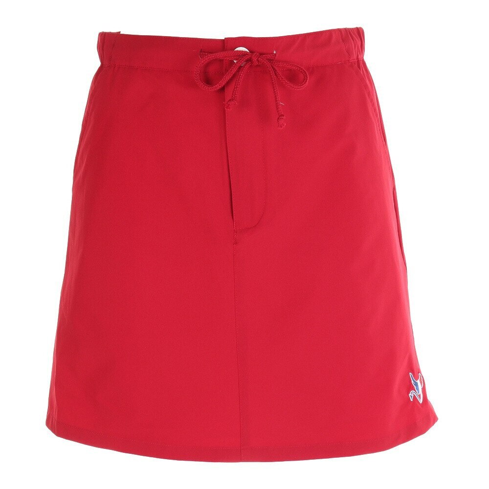 クランク ゴルフウェア 軽量スカート CL5KUP07 RED Ｌ 70 ゴルフの画像