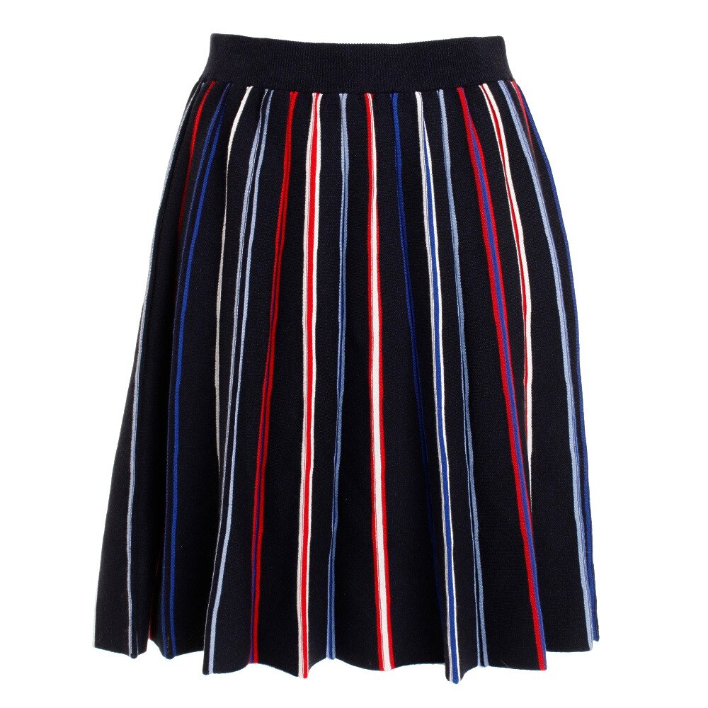  MULTISTRIPE セータースカート THLA127-NVY